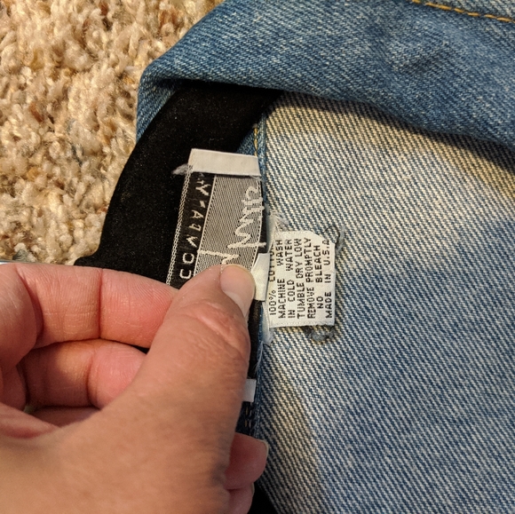 Vintage Beverly Hills Denim Crop Americana Jacket - Picture 11 of 13